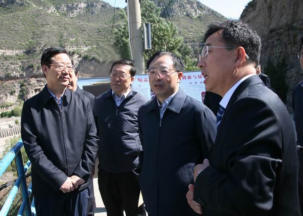 从山西省水利厅获悉,11日,山西省委常委,市委书记吴政隆在汾河二库