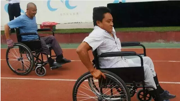 隰县举办首届残疾人体育比赛