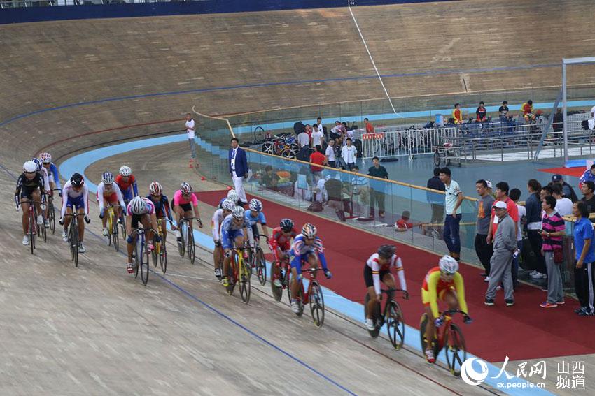 第一届青年运动会·山西赛区自行车场地比赛开
