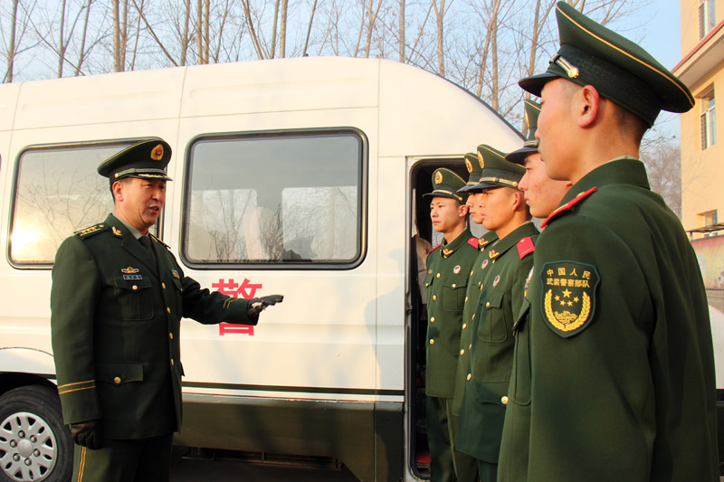 忻州/武警忻州支队全体新兵奔赴新岗位