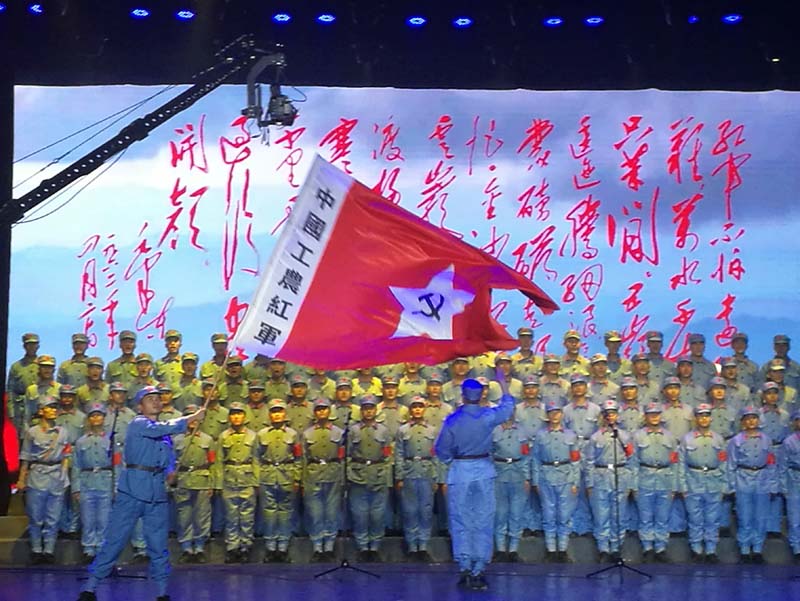武警山西省总队举办庆祝建军91周年主题歌咏