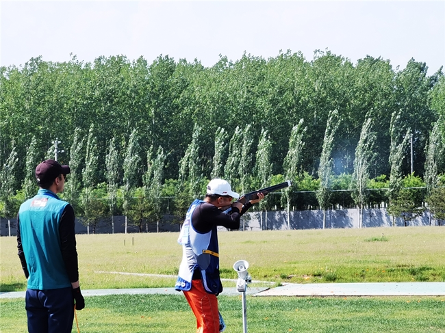 2021全国射击锦标赛飞碟项目开赛 300余名“神枪手”在晋争雄