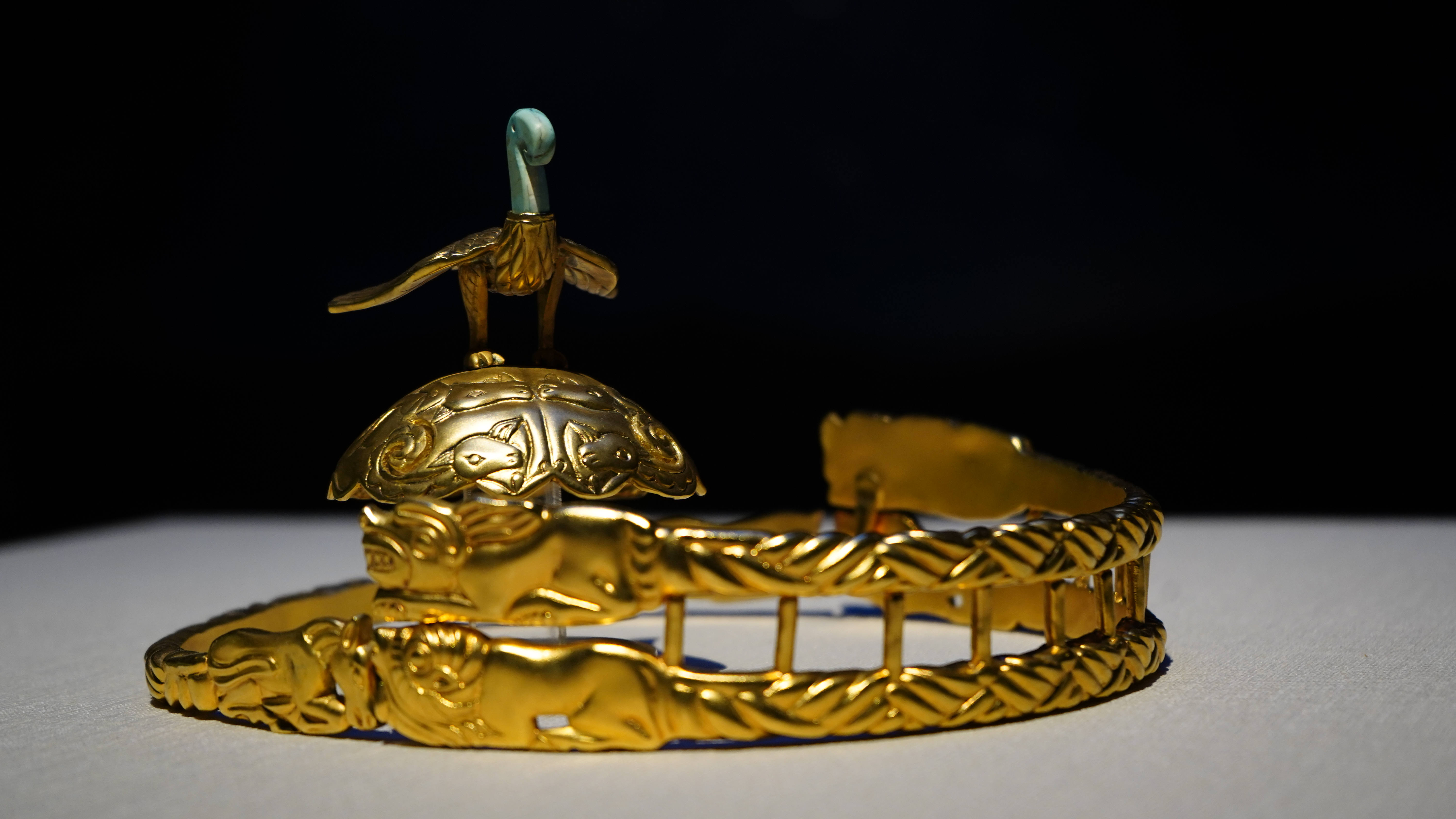 晋蒙合力诠释“博物馆的力量” 鄂尔多斯青铜文化展在山西开幕