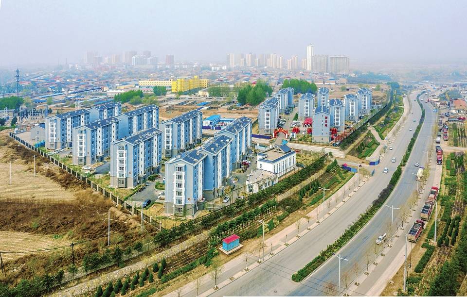 阳曲县规模最大的易地搬迁集中安置点——新星苑小区
