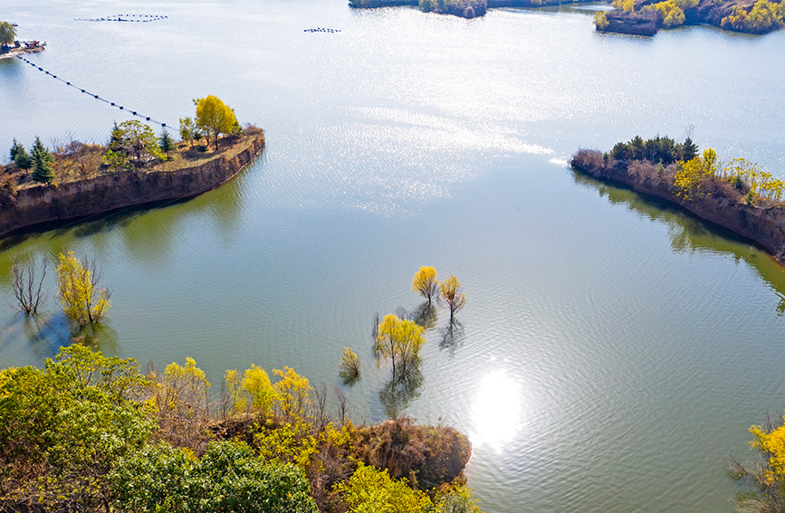 山西襄汾：生态湿地风景如画【6】