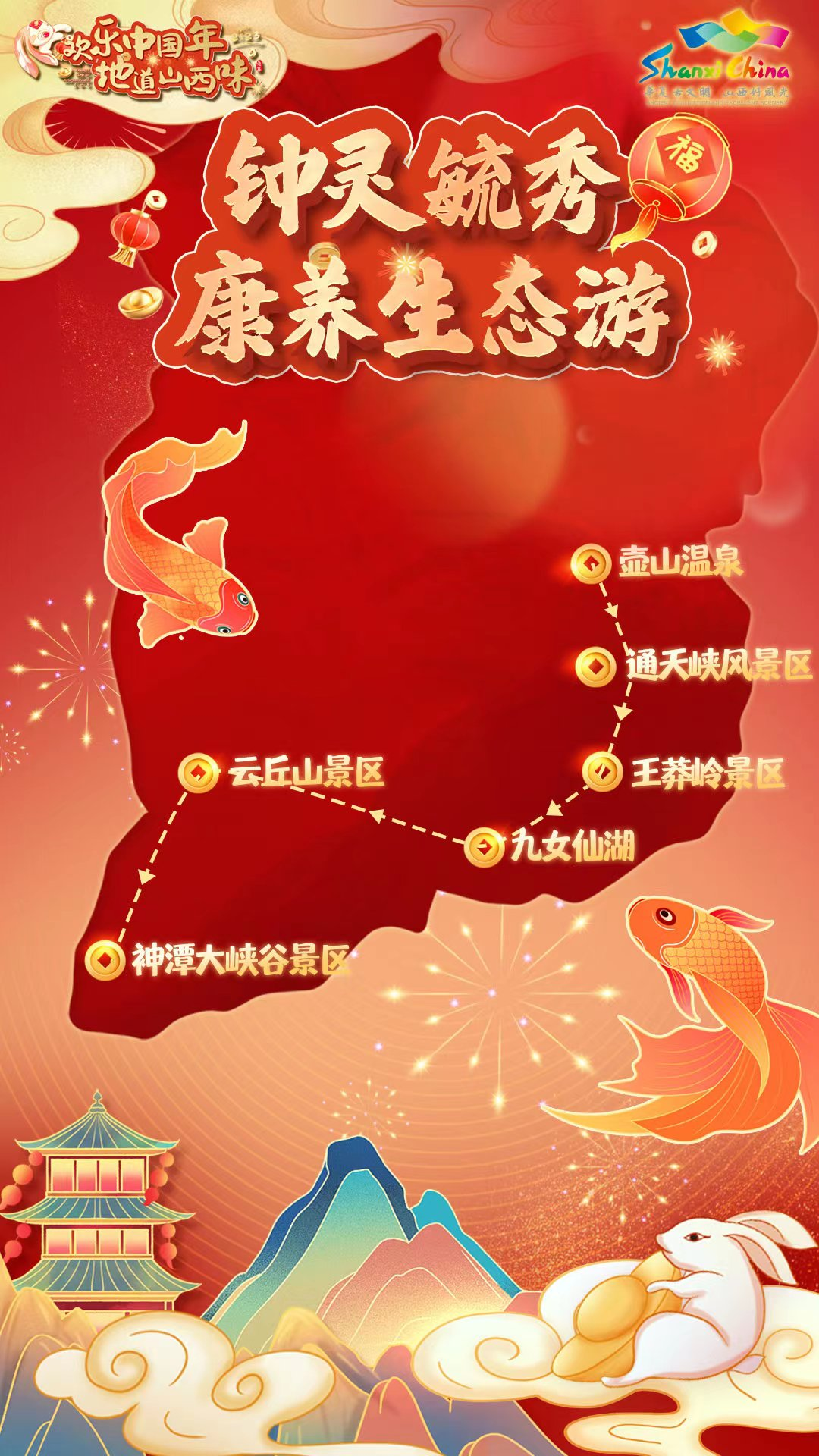 山西发布春节五大精品旅游线路