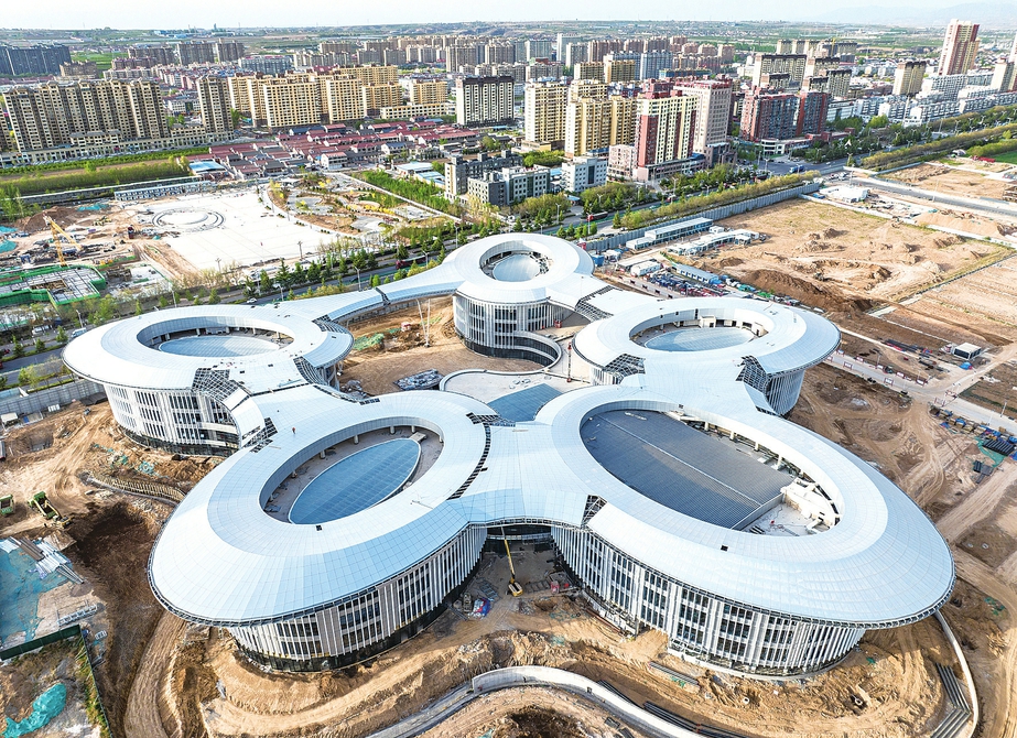 运城市绛县涑水新区城市会客厅项目建设有序推进