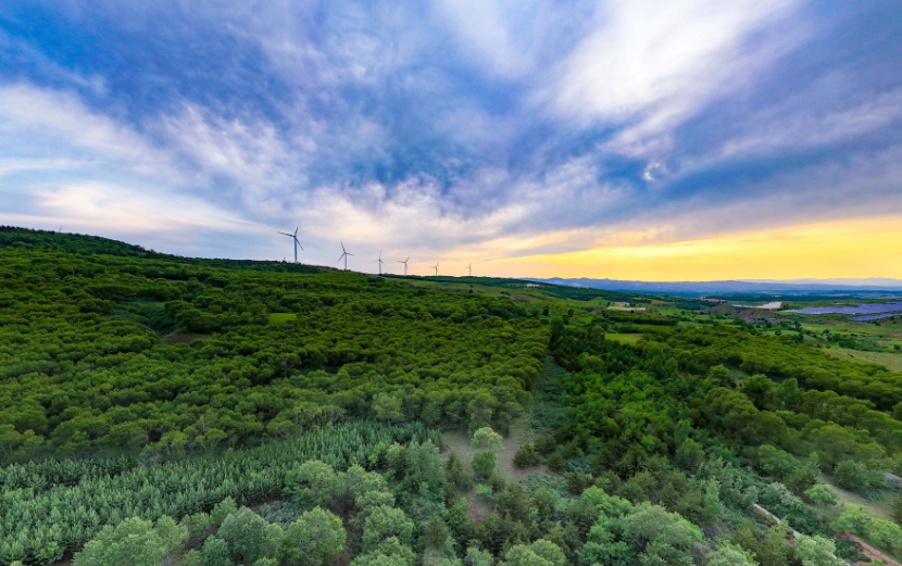 石砲沟日落美景