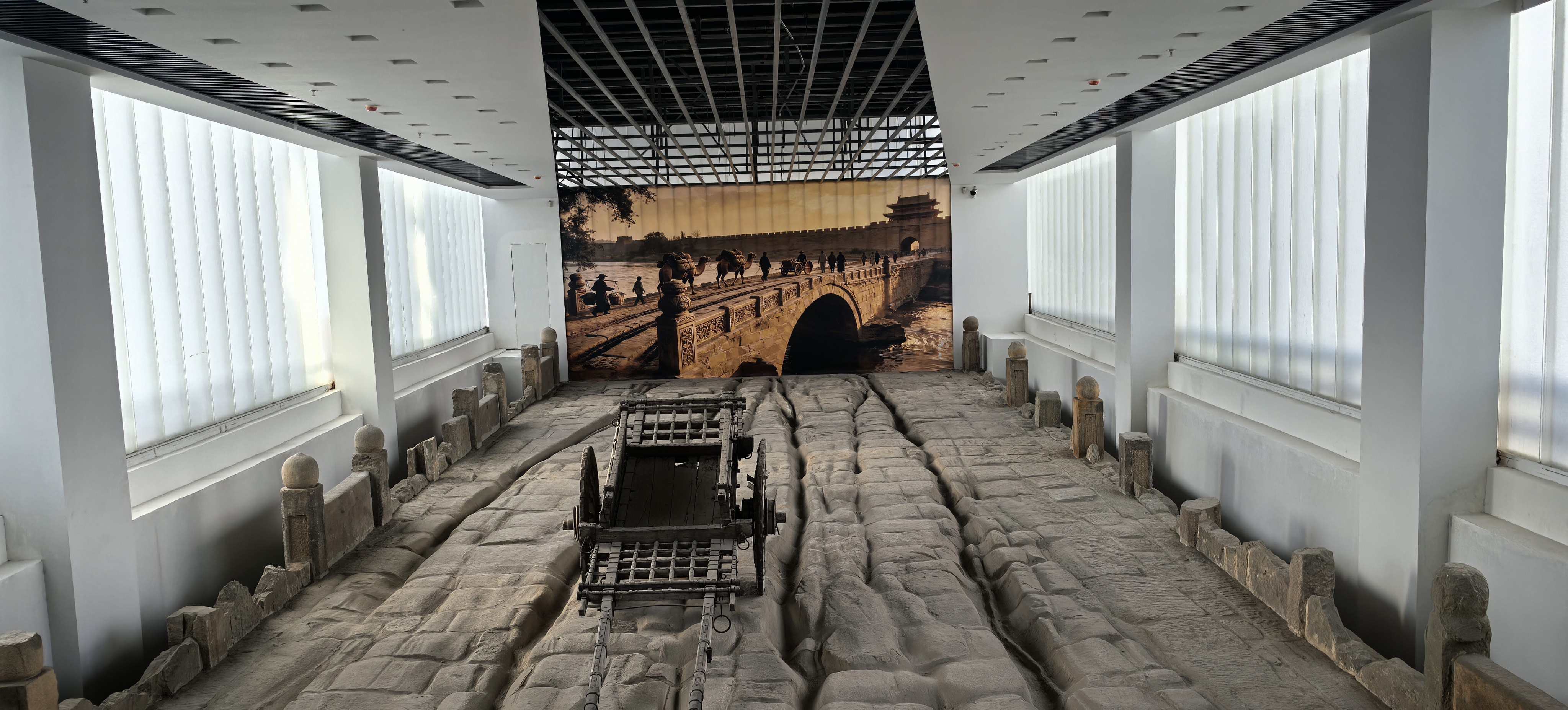 太原镇远桥遗址地上部分。图片由太原市文物局提供