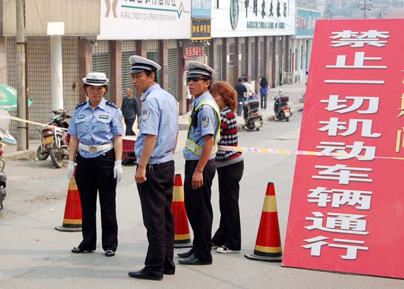 阳城交警全警动员护航高考